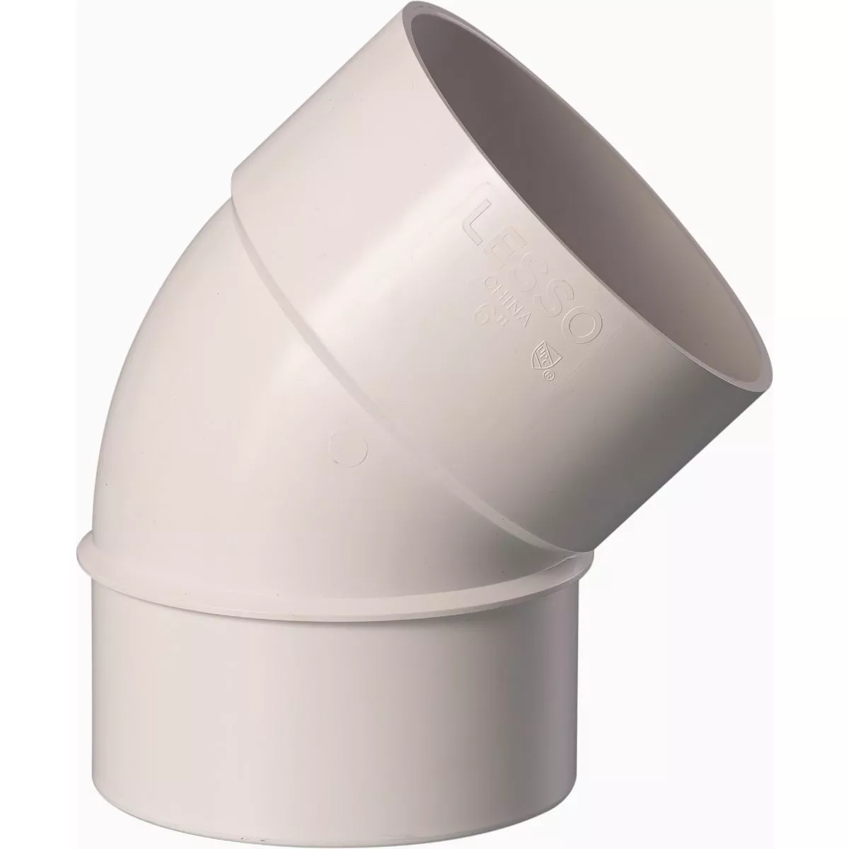 Lesso 6 In. 1/8 Bend, Street (S H)