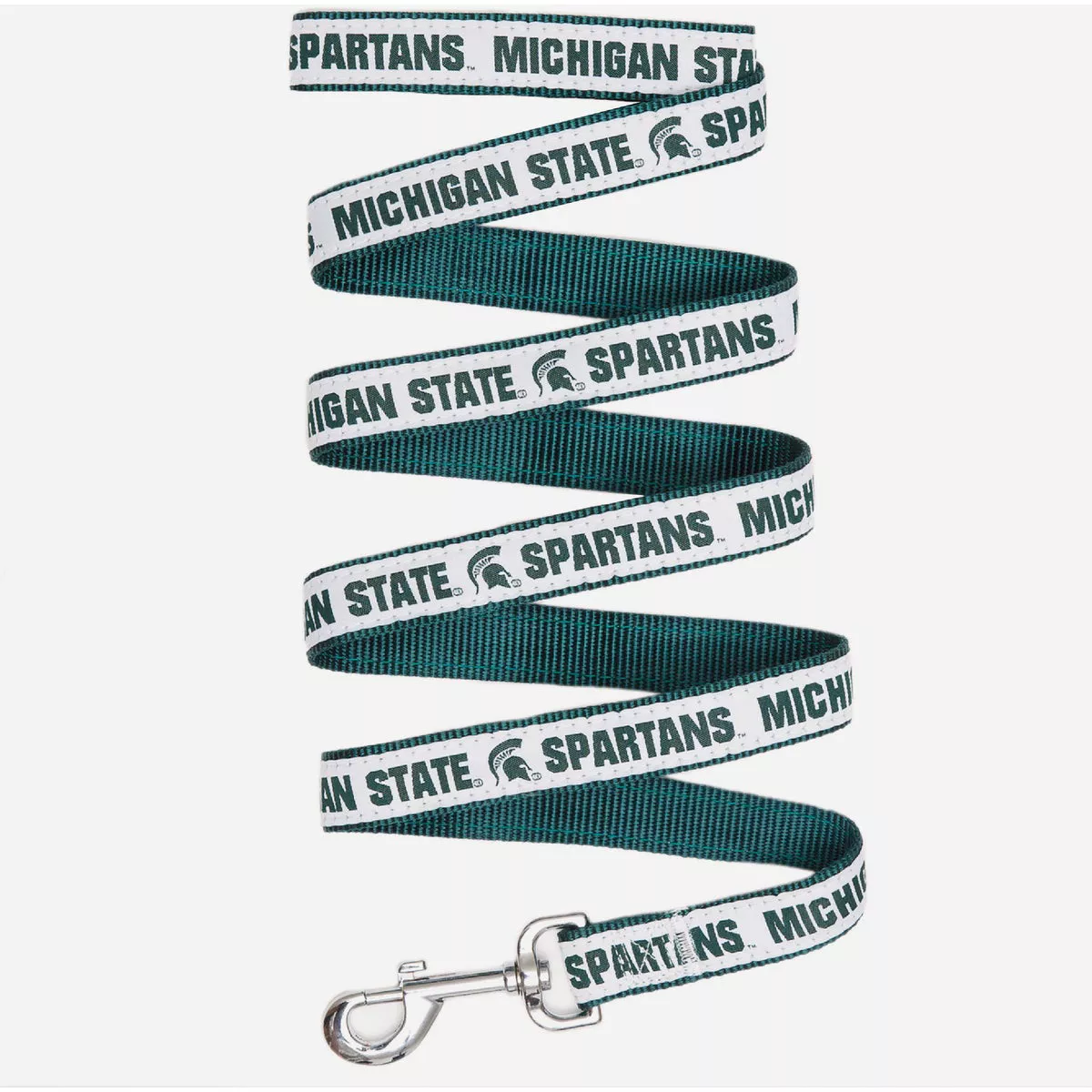 Michigan State 4 Ft. Nylon Small Dog Leash