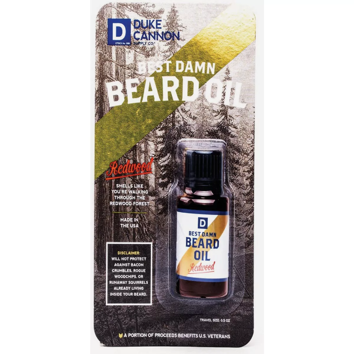 Duke Cannon 0.5 Oz. Mini Beard Oil