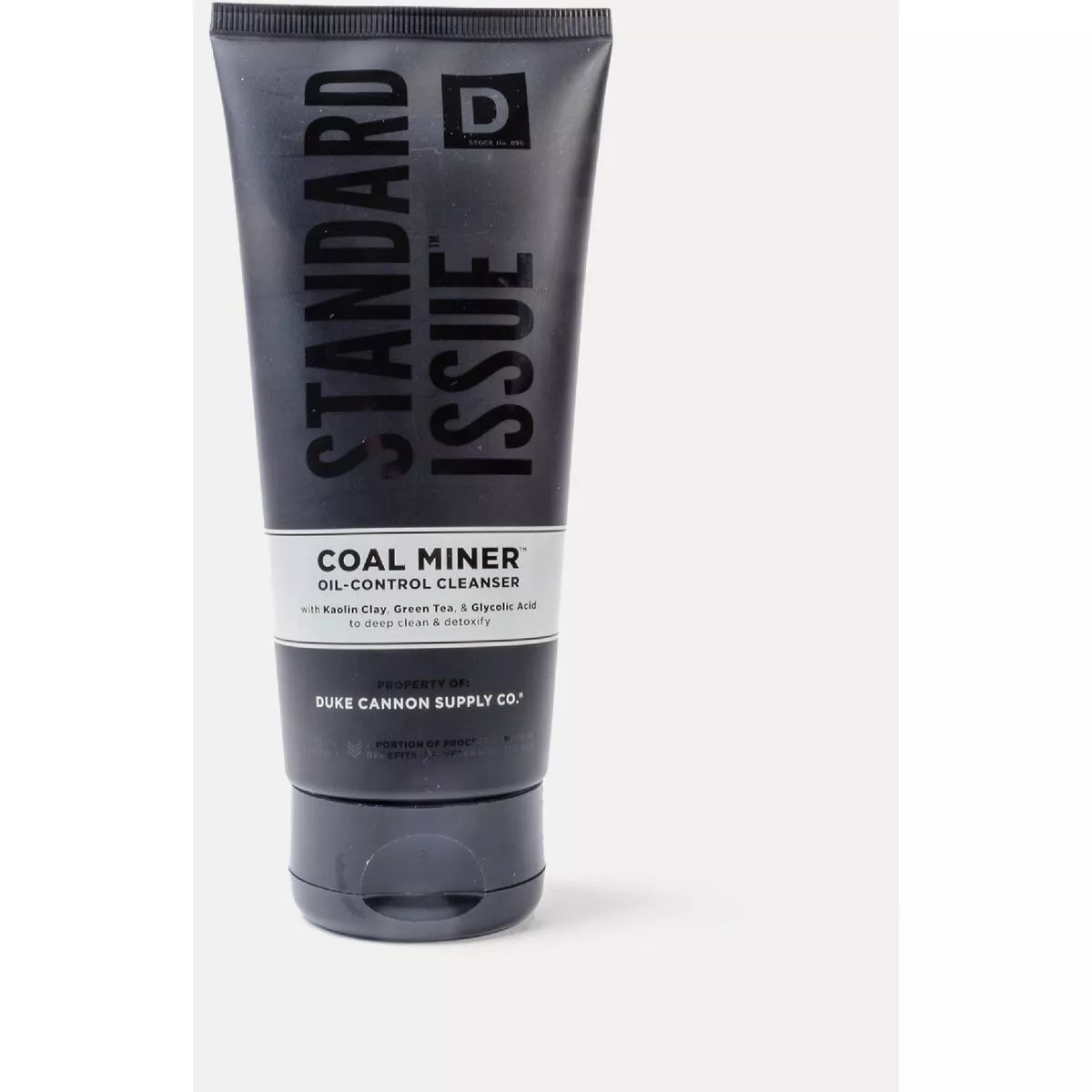 Duke Cannon Coal Miner Glycolic Face Cleanser-