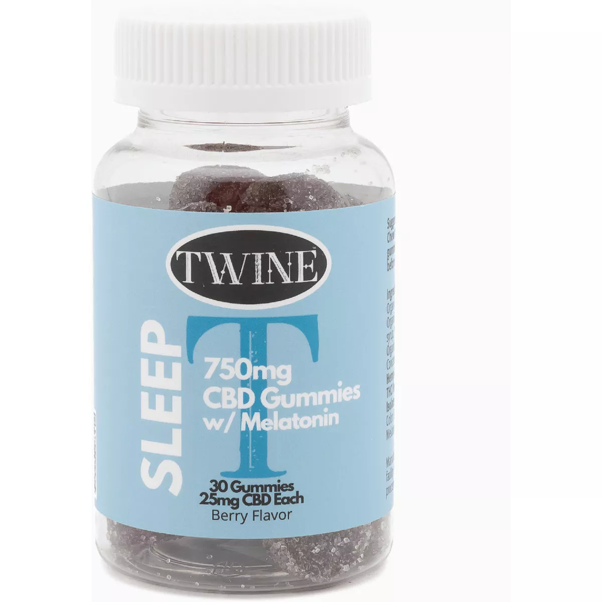 Twine 750 mg Berry Sleep CBD Gummies (30-Ct.)