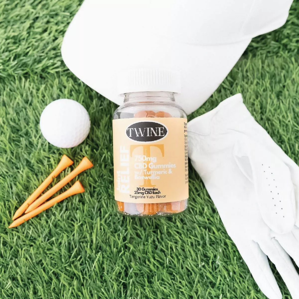 Twine 750 mg Tangerine Yuzu Joint Relief CBD Gummies (30-Ct.) - photo 2