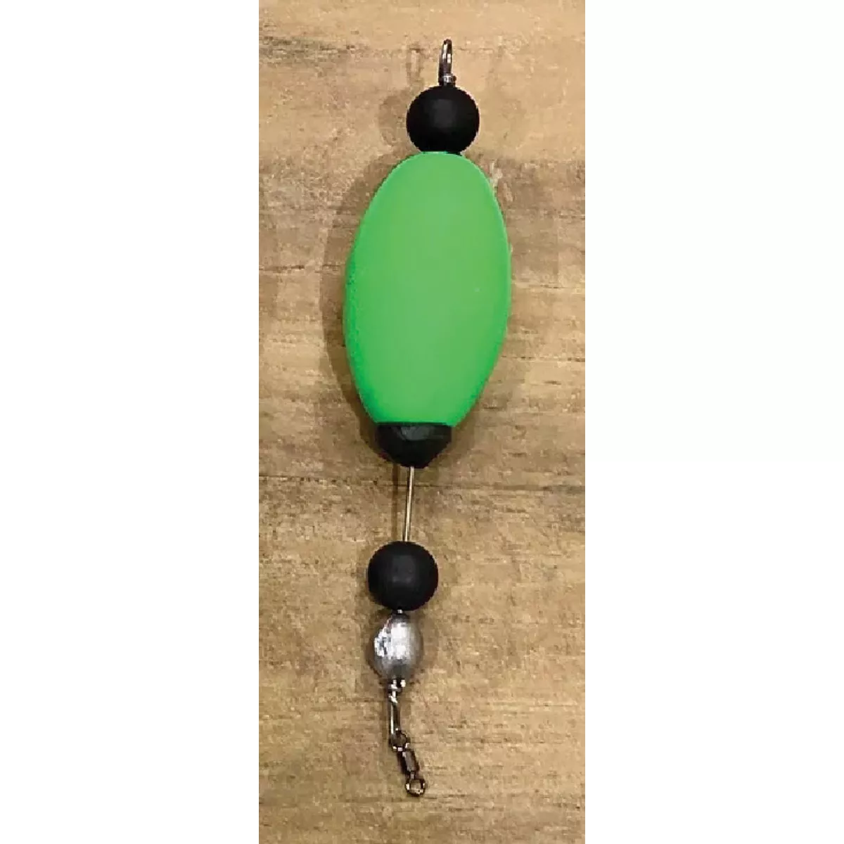 Four Horsemen Tackle 2-1/2 In. Green Oval Popper