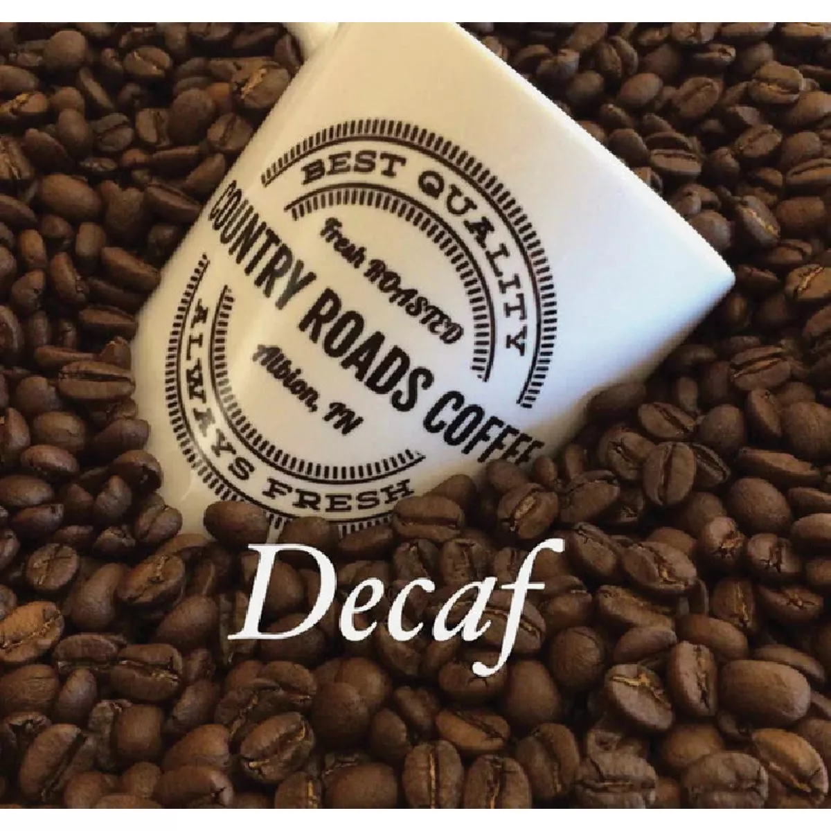 Country Roads Coffee Decaf Ground Coffee, 16 Oz.