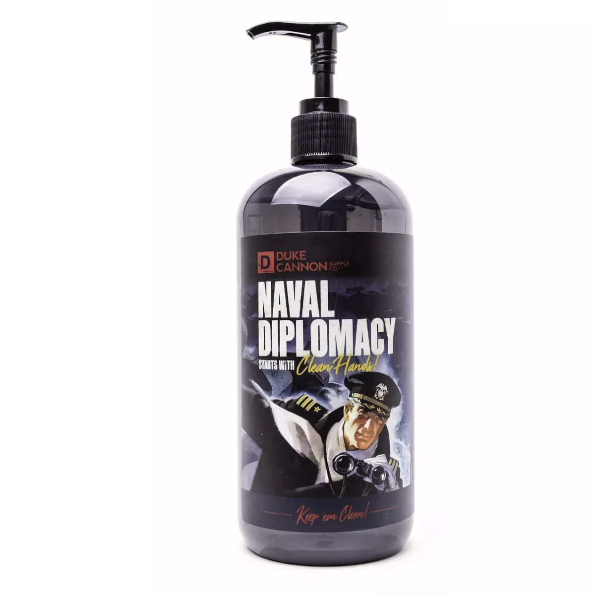 Duke Cannon 17 Oz. Naval Diplomacy Liquid Hand Soap