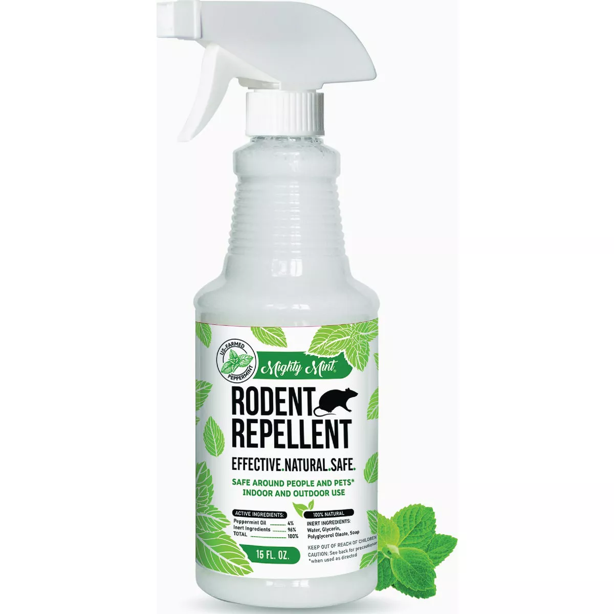 Mighty Mint 15 Oz. Ready To Use Trigger Spray Rodent Repellent