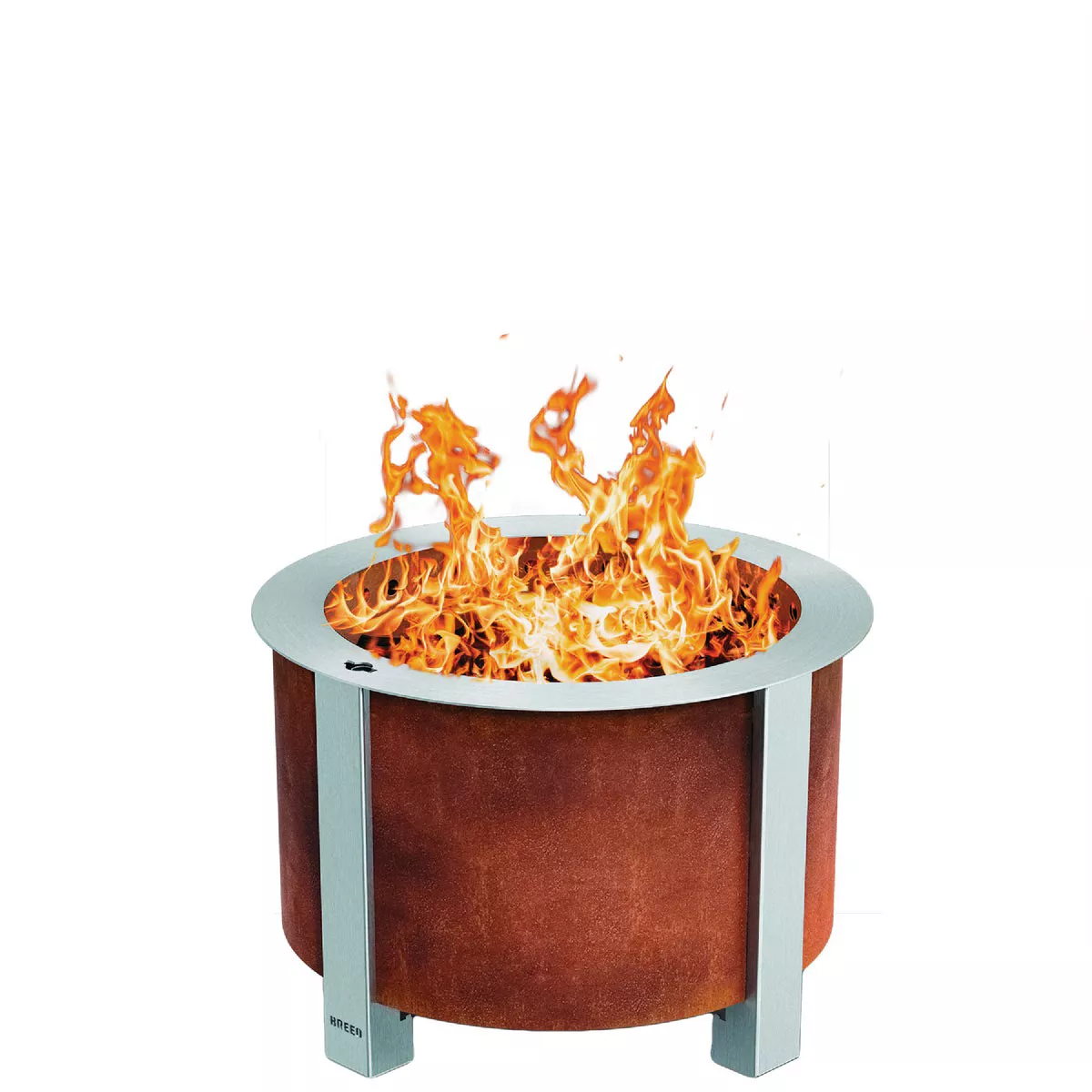 Breeo X-Series 19 Corten Smokeless Fire Pit