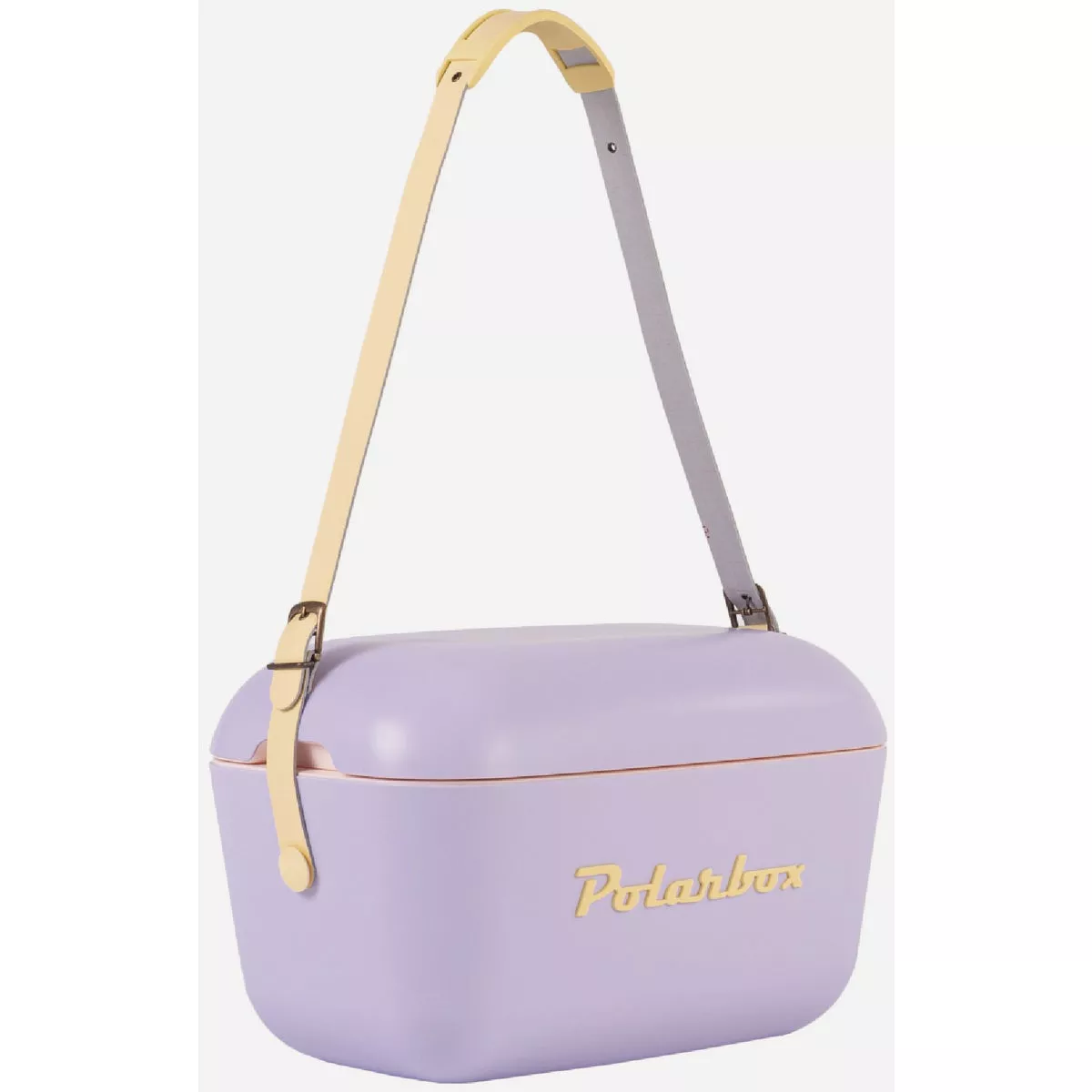 Polarbox Rainbow 13 Qt. Lilac with Yellow Strap Chest Cooler - photo 3