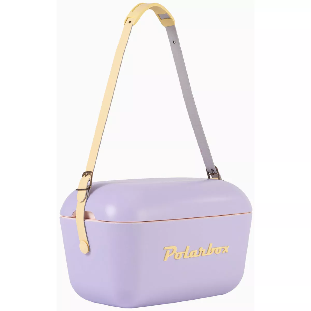 Polarbox Rainbow 13 Qt. Lilac with Yellow Strap Chest Cooler - photo 2