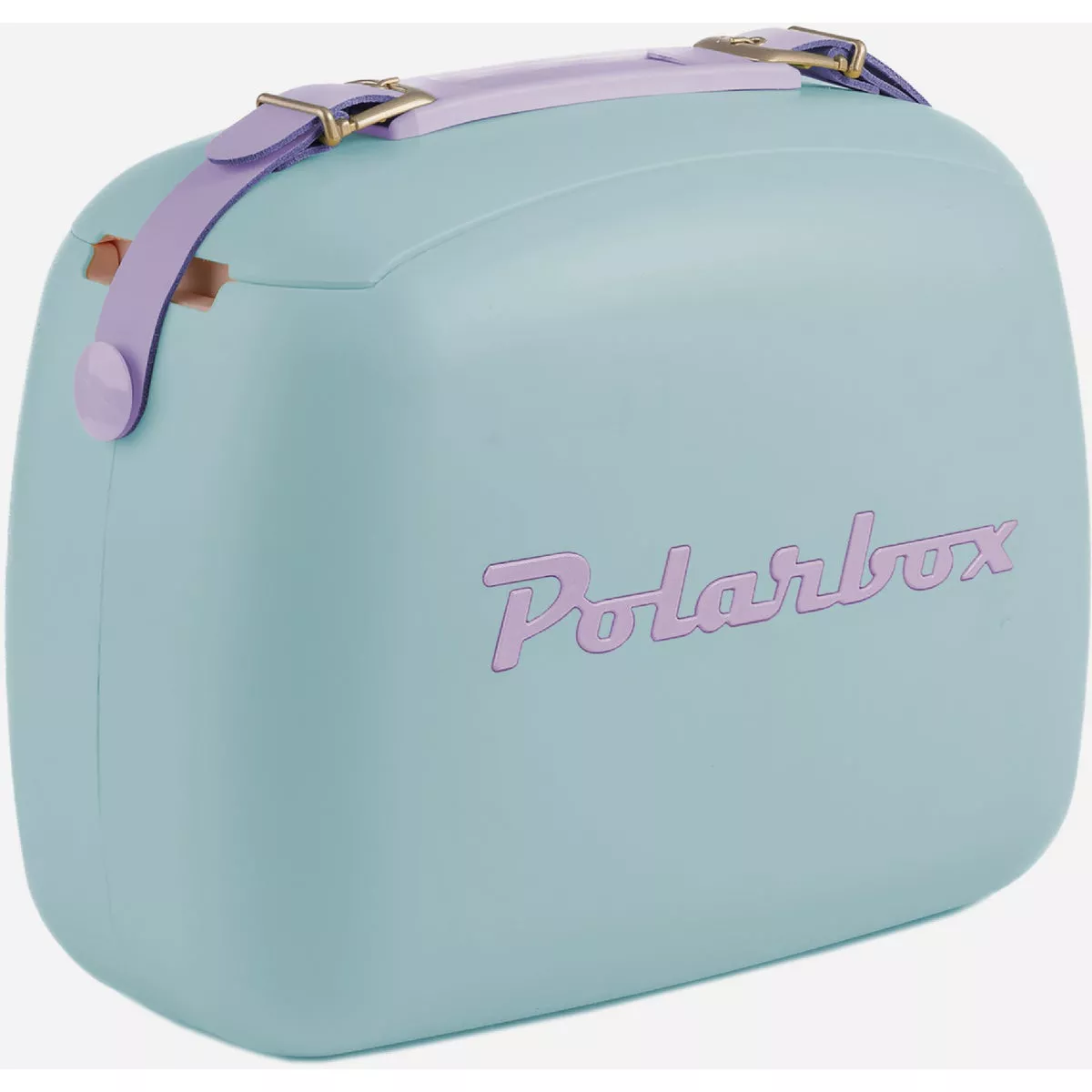 Polarbox Pop Style 6 Qt. Sky Blue with Lilac Strap CoolerBag - photo 2