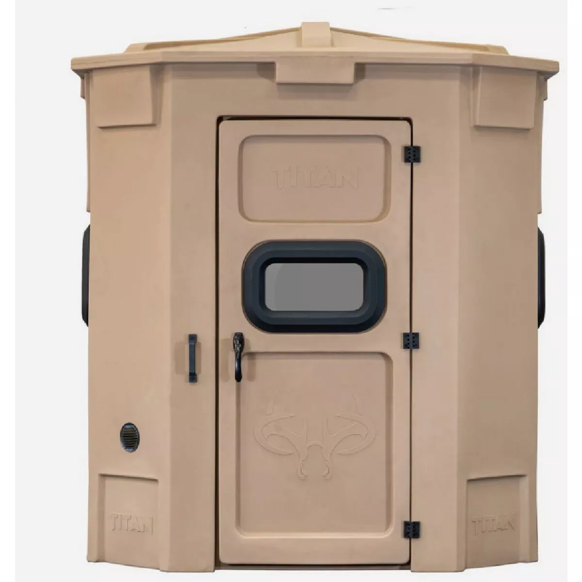 Titan Pro 72 In. W. x 85 In. H. x 72 In L. Rifle Hunting Blind, Tan