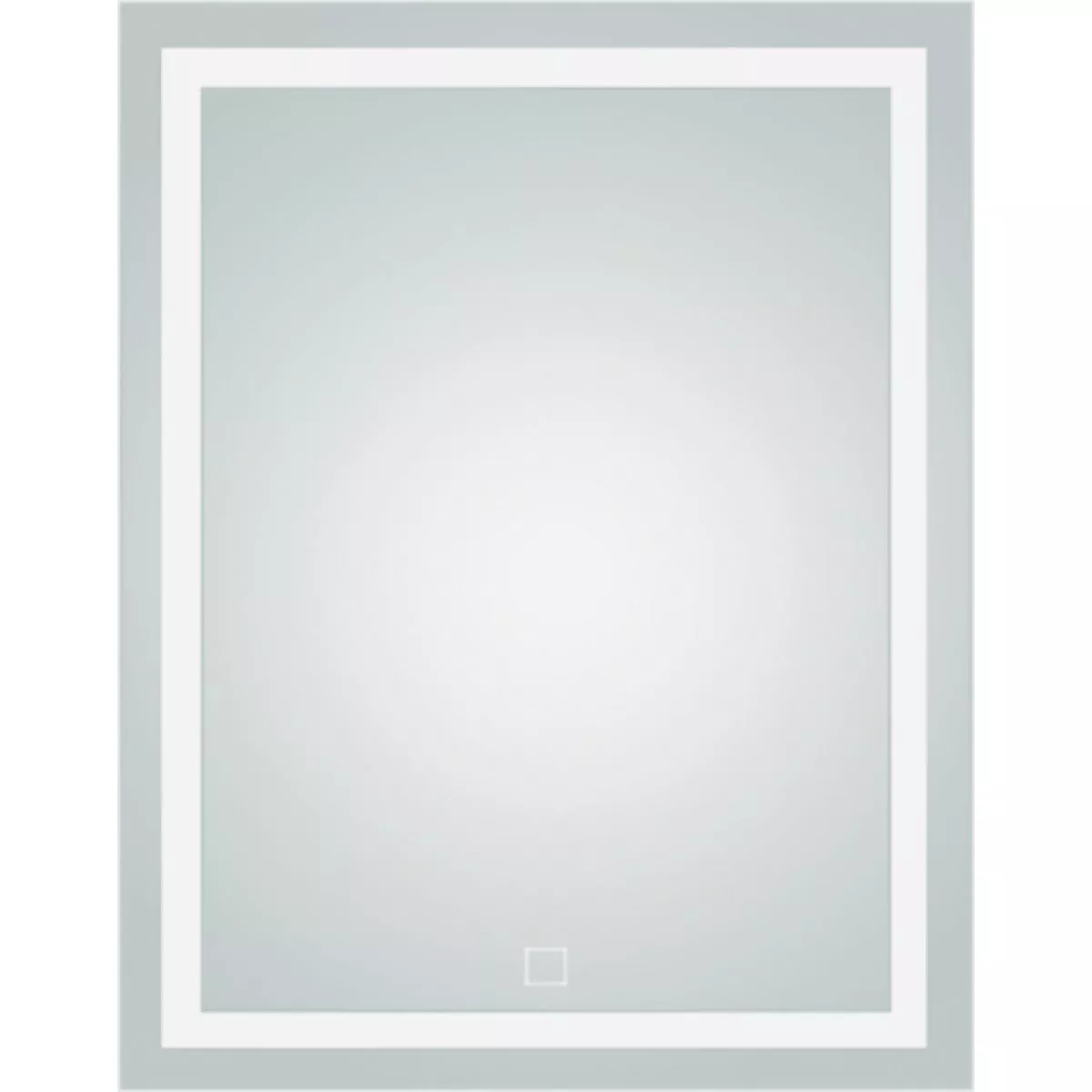 Precision Frame Works 24 In. x 36 In. LED Full Border Lighted Mirror