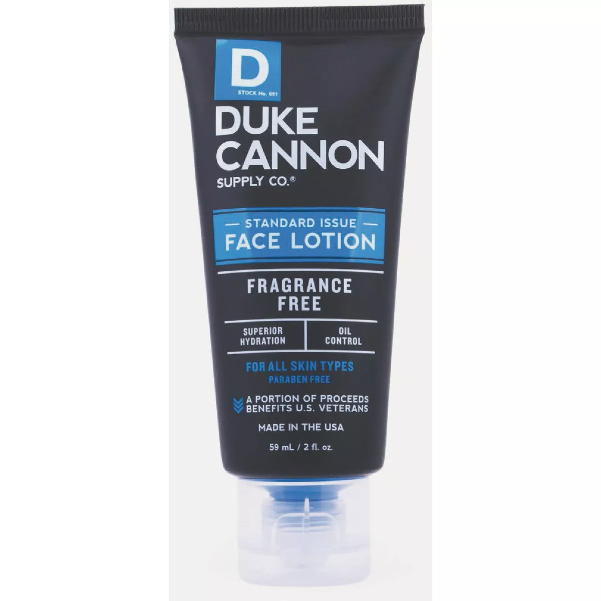 Duke Cannon Standard Issue Face Lotion - Travel Size