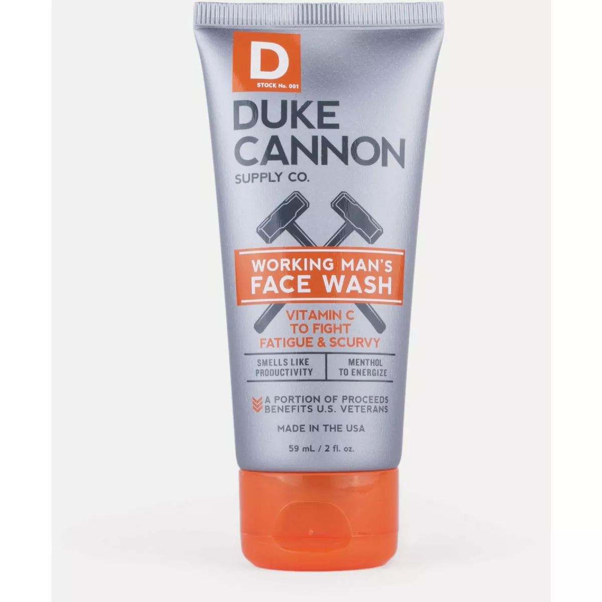 Duke Cannon Working Man's Face Wash - Travel Size