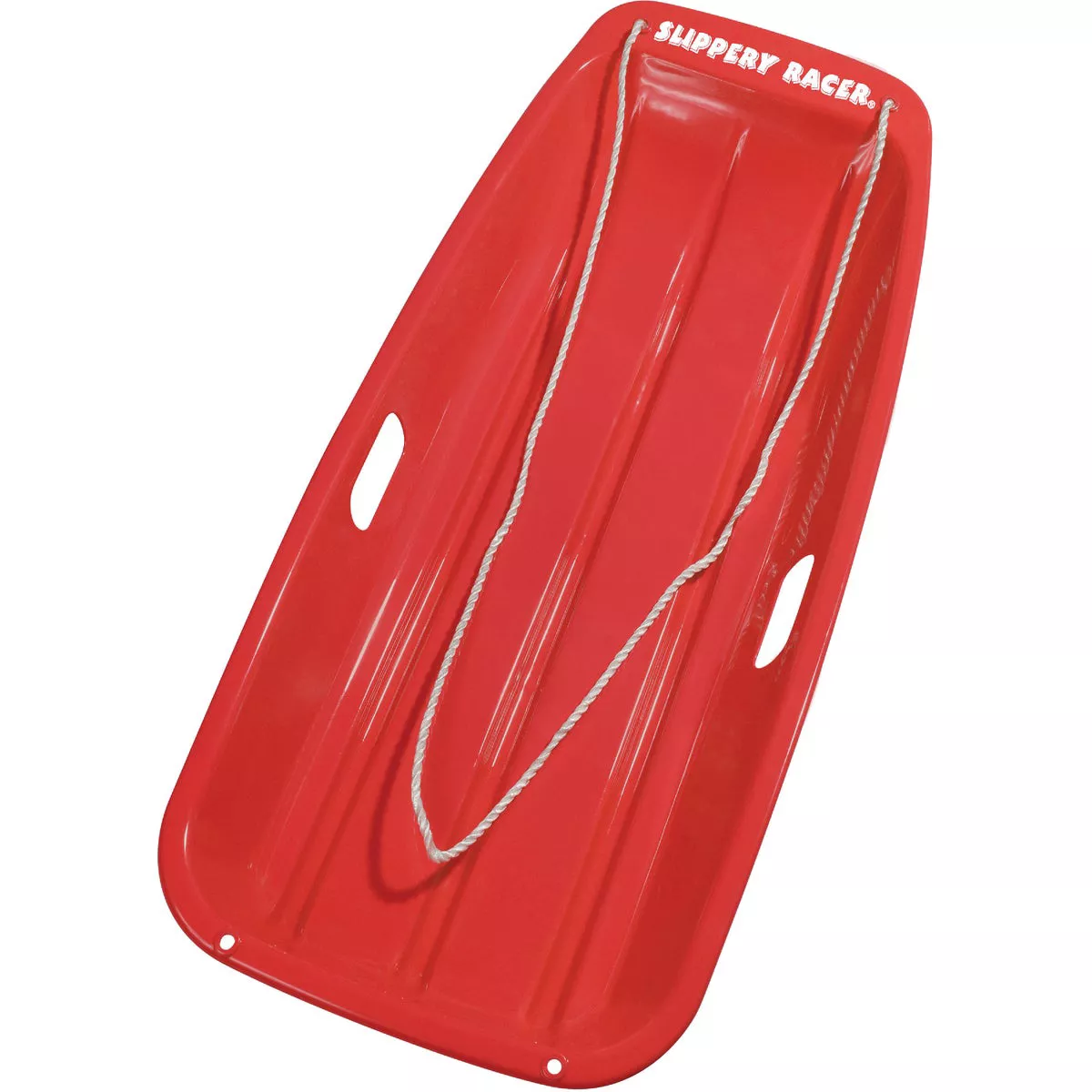 Slippery Racer Downhill Sprinter Red Plastic 35 In. Snow Sled