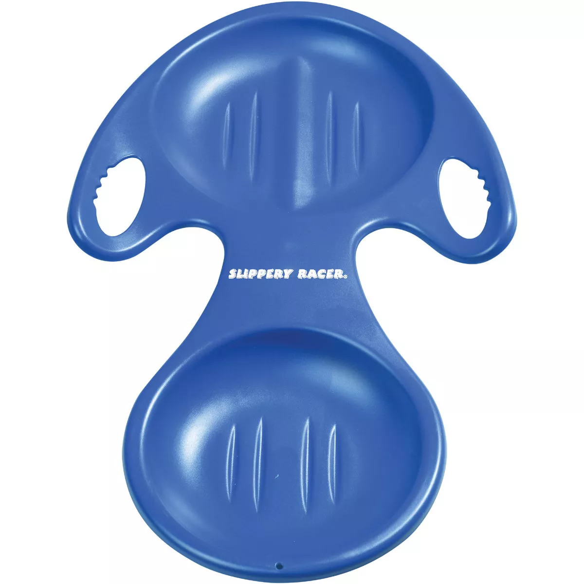 Slippery Racer Downhill Blitzer Blue Plastic 35 In. Arrow Snow Sled