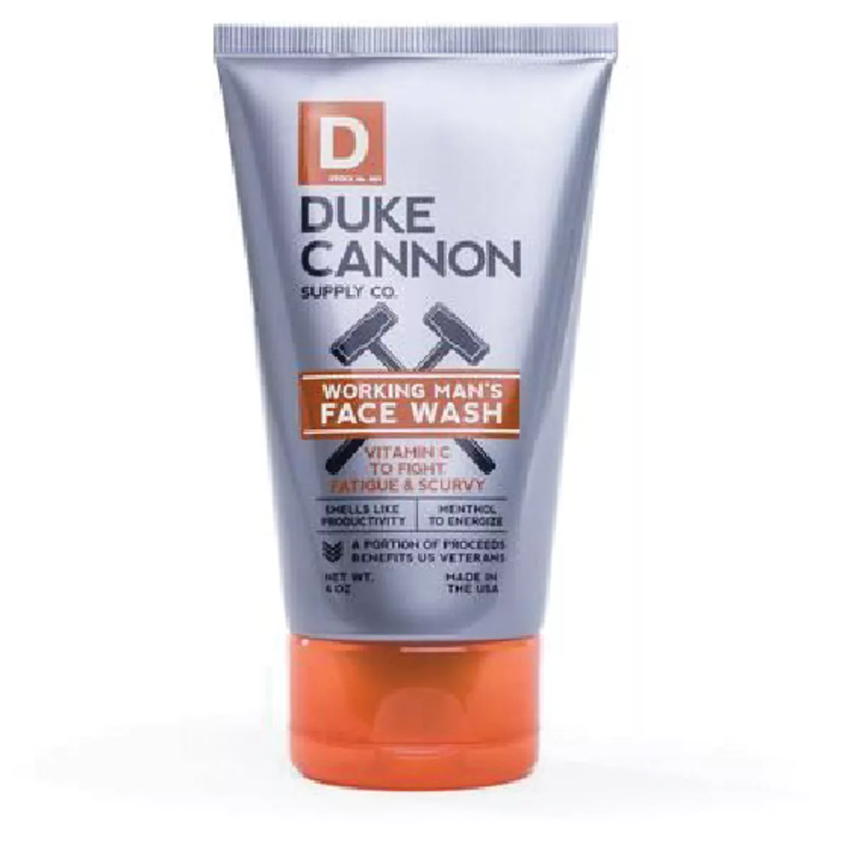 Duke Cannon 4 Oz.Working Man's Face Wash