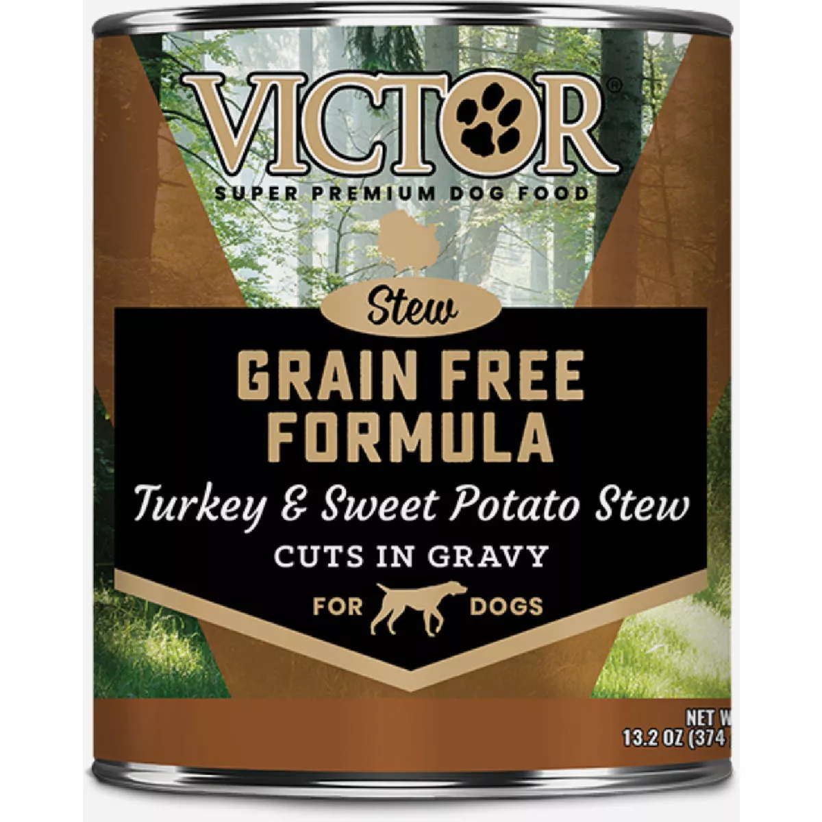 Victor Grain Free Turkey & Sweet Potato Wet Dog Food, 13.2oz.