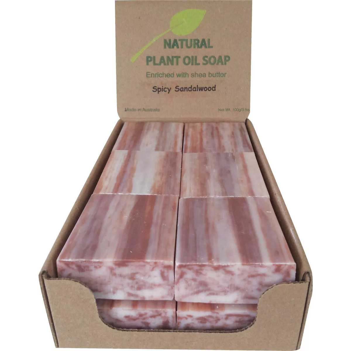 Bela Natural Soap Bars Sandalwood 3.5 Oz. Bar Soap
