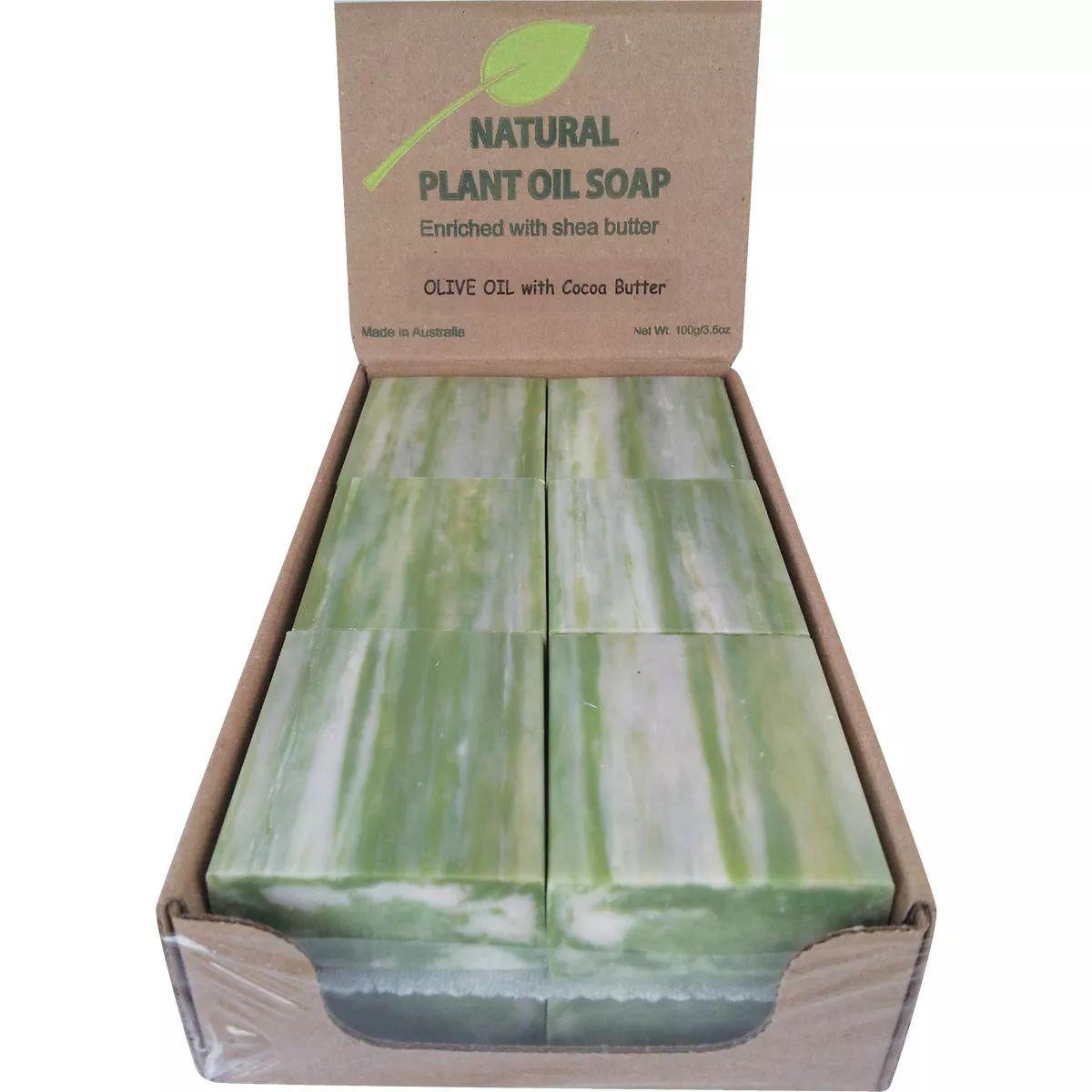 Bela Natural Soap Bars Olive Oil with Cocoa Butter 3.5 Oz. Bar Soap