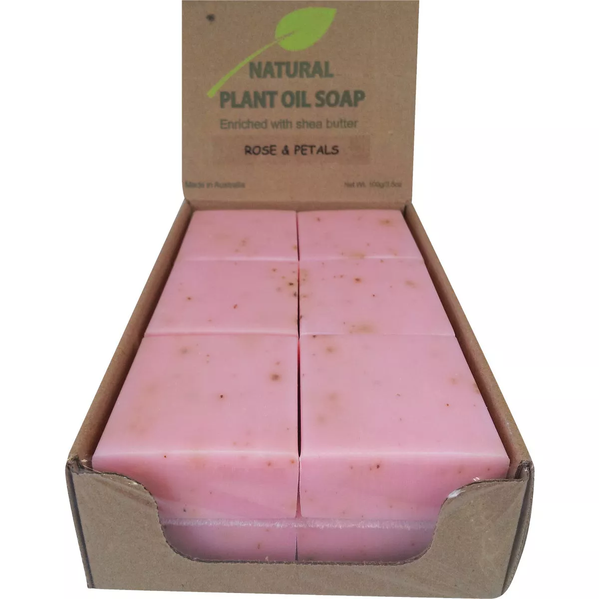 Bela Natural Soap Bars Rose & Petals 3.5 Oz. Bar Soap