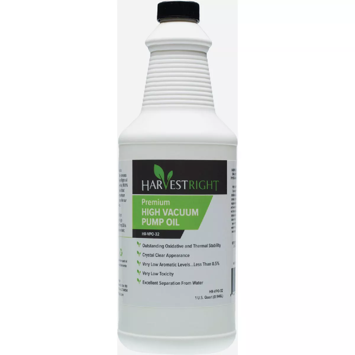 Harvest Right Vacuum Pump Oil for Freeze Dryer (1 Quart)