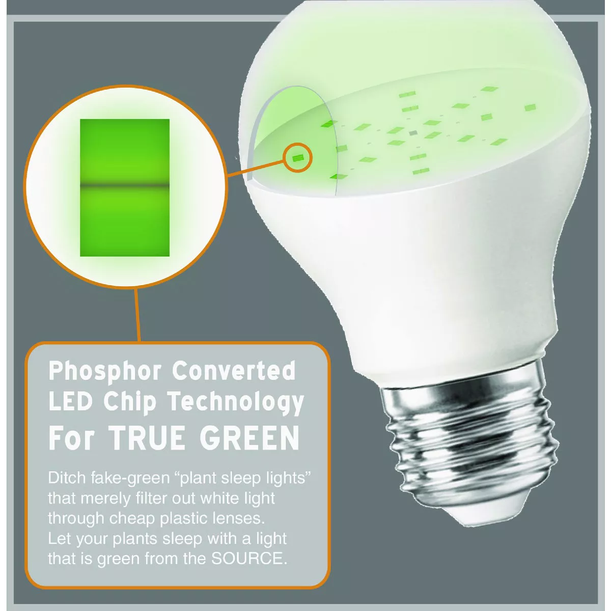 Miracle LED 11W Green Spectrum Wide Angle Grow Lite Bulb - photo 4