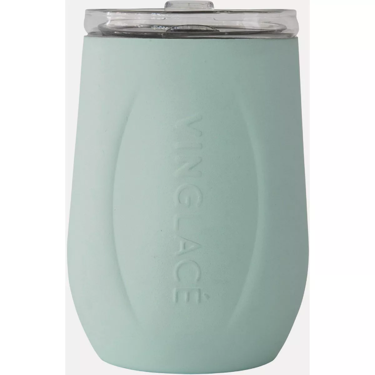 Vinglace Glass Lined Wine Glass in Sea Glass