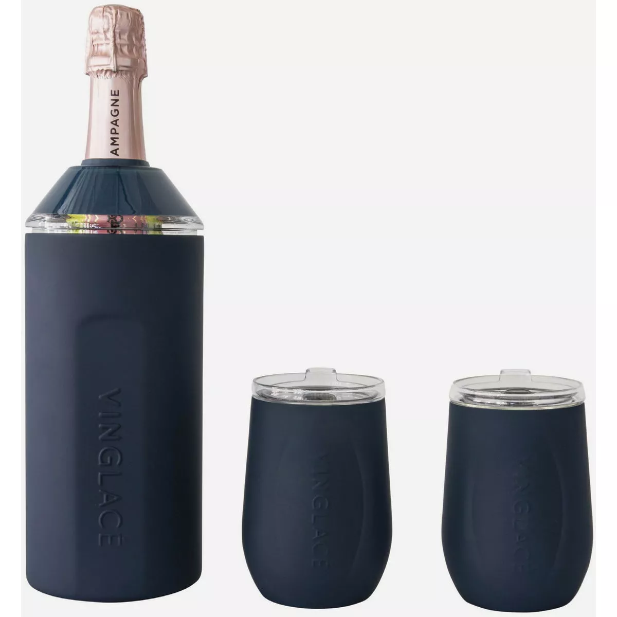 Vinglace Wine Gift Set in Navy