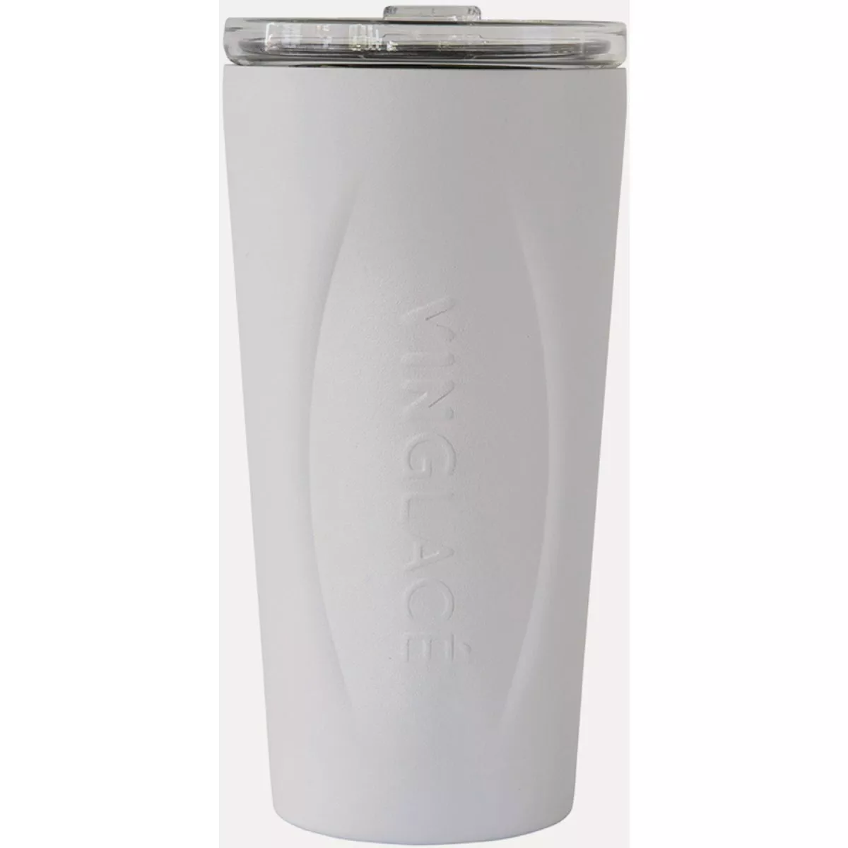 Vinglace Glass Lined 14 Ounce Tumbler in White