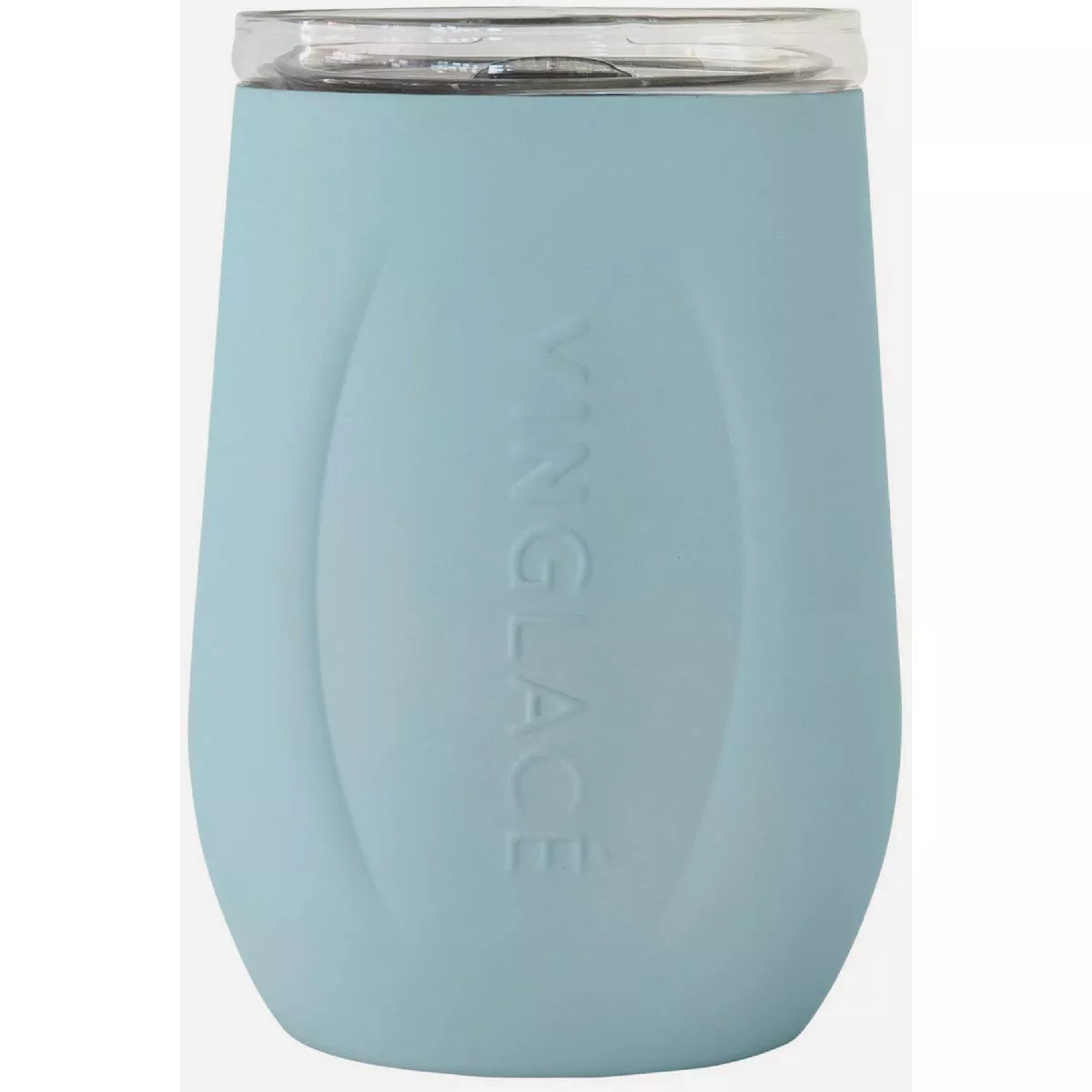 Vinglace Glass Lined Wine Glass in Cool Blue