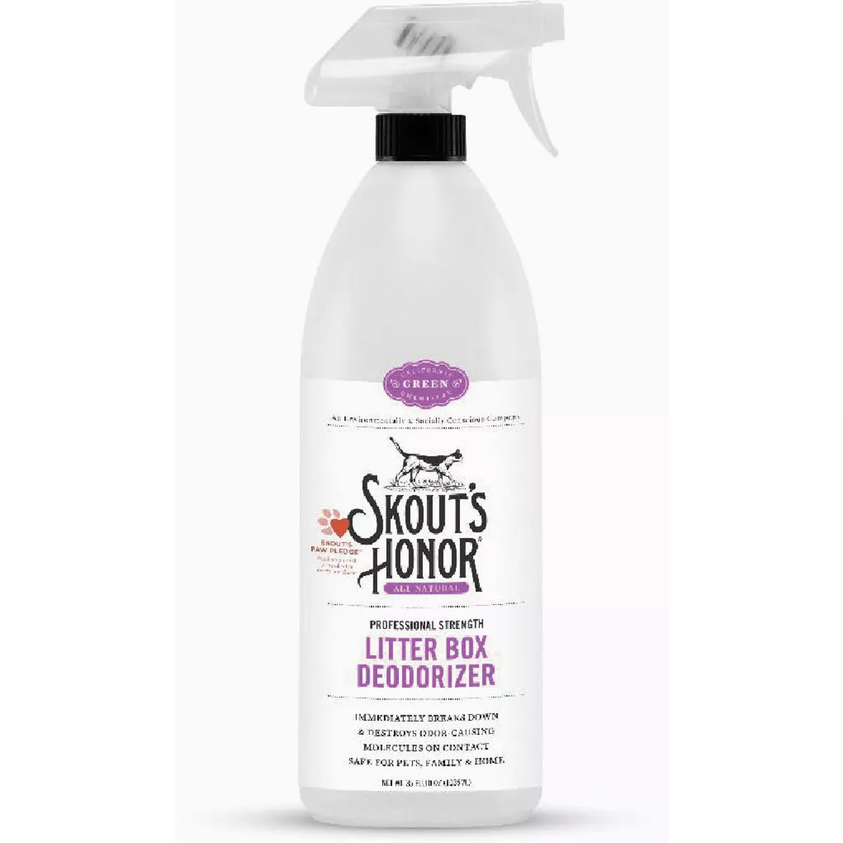 Skout's Honor 35 Oz. Trigger Spray Litter Box Deodorizer | True Value ...