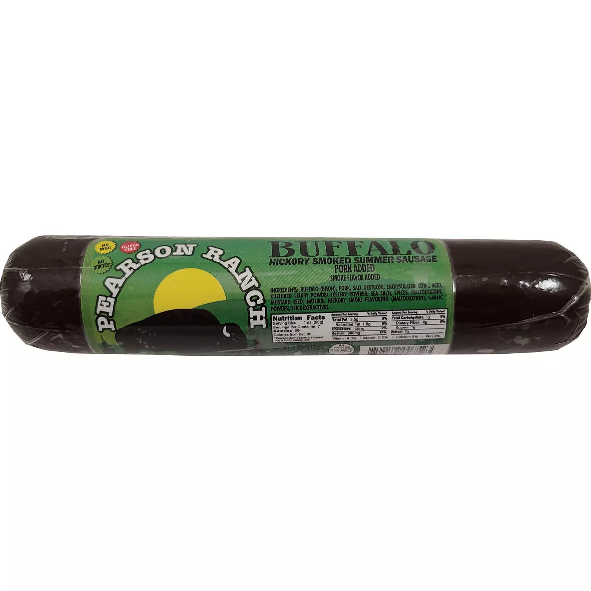 Pearson Ranch Jerky 6 Oz. Buffalo Summer Sausage