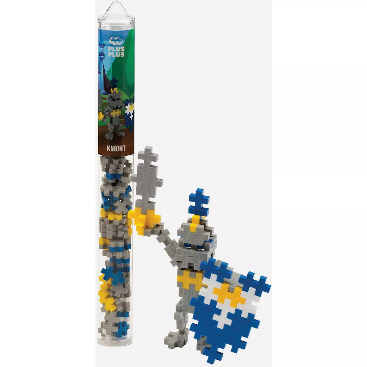 Plus-Plus Knight Tube (70-Pieces)