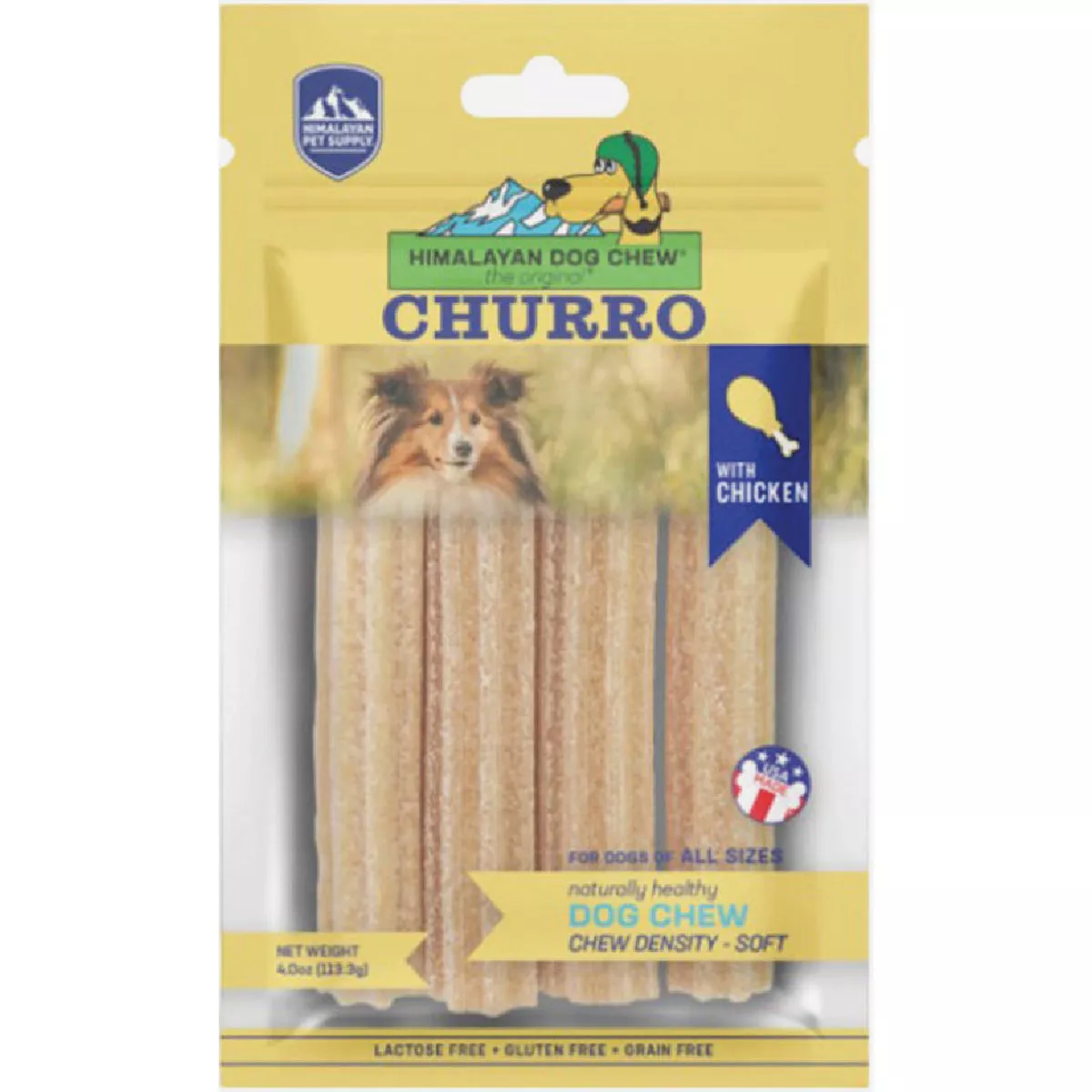 Himalayan 4 Oz. Chicken Yaky Churro Dog Treat