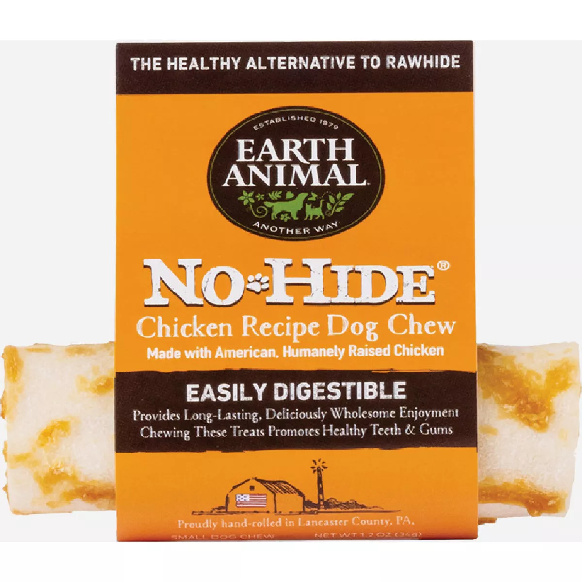 Earth Animal 4 In. Chicken Chew Bone