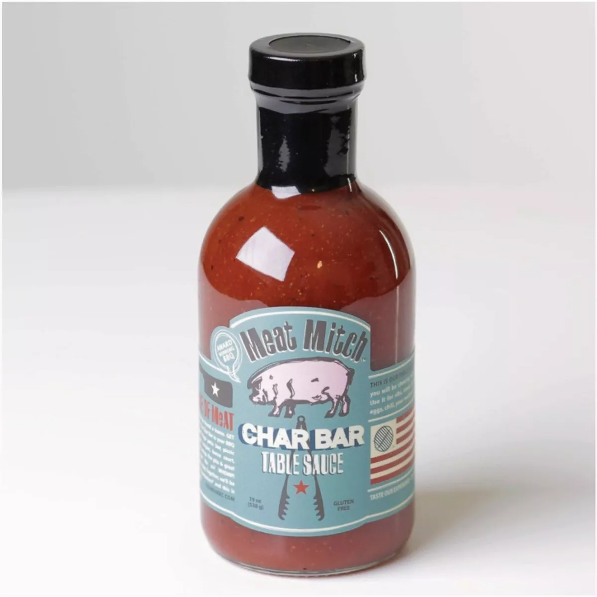 Meat Mitch Char Bar 19 Oz. Table Sauce