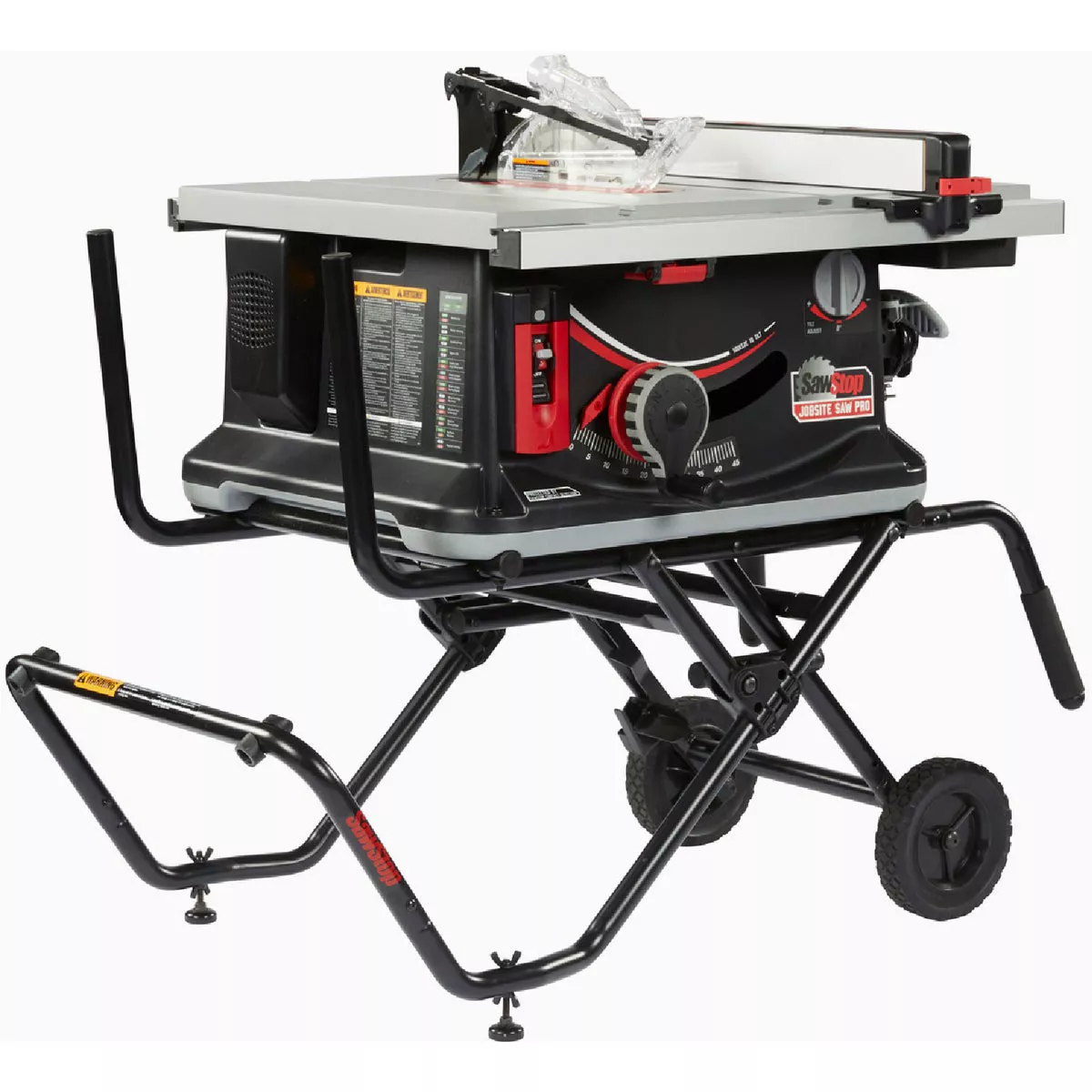 SawStop 1.5 HP 120V Jobsite Saw PRO Jobsite Table Saw with Mobile Cart Assembly - photo 2