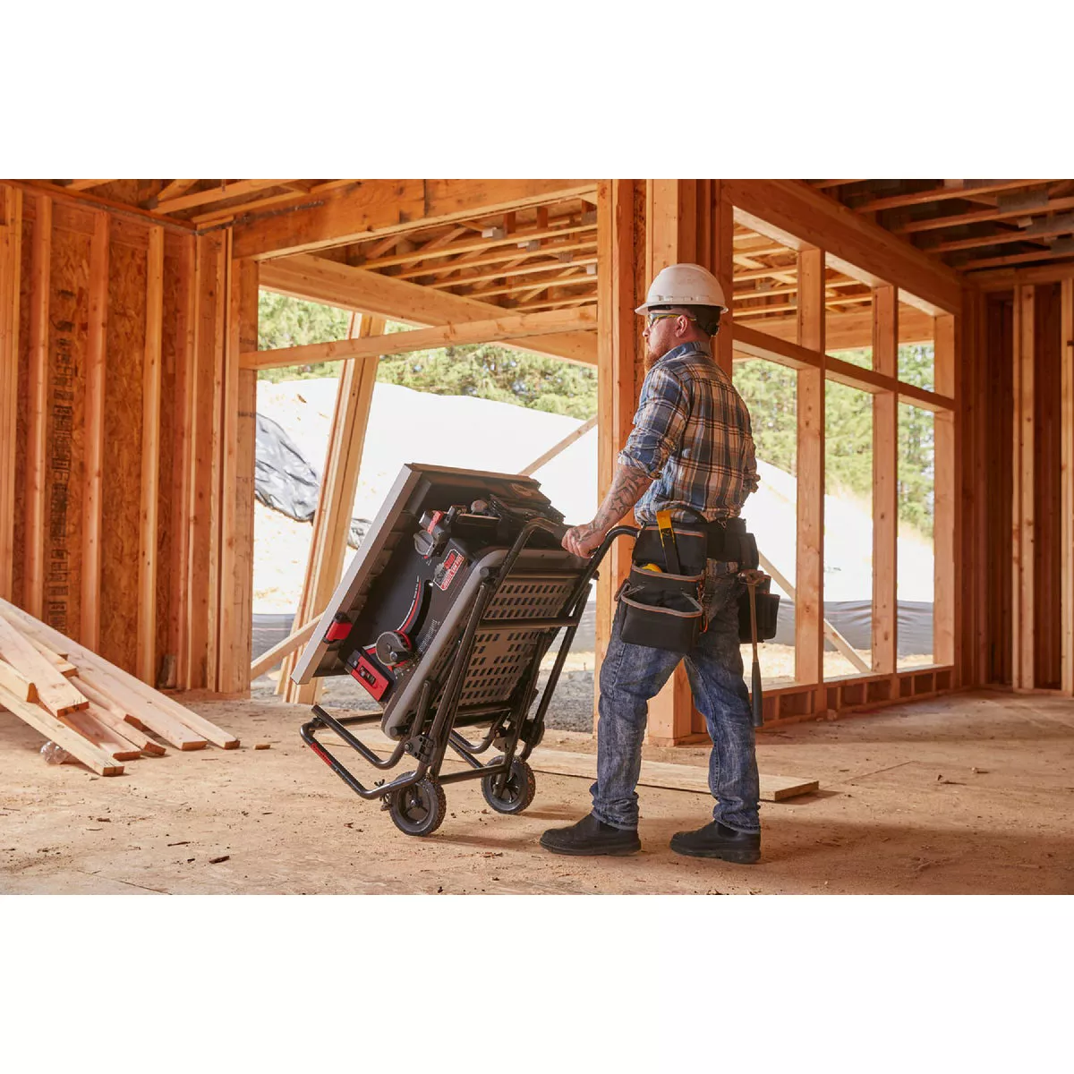 SawStop 1.5 HP 120V Jobsite Saw PRO Jobsite Table Saw with Mobile Cart Assembly - photo 9