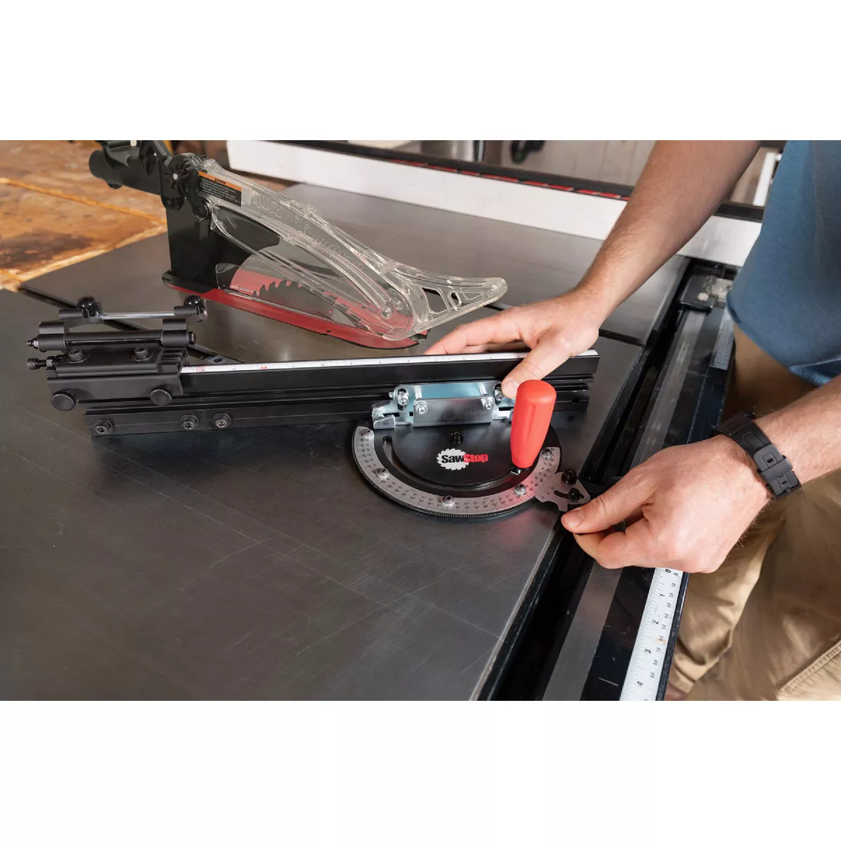 SawStop Scale Miter Gauge- - photo 6
