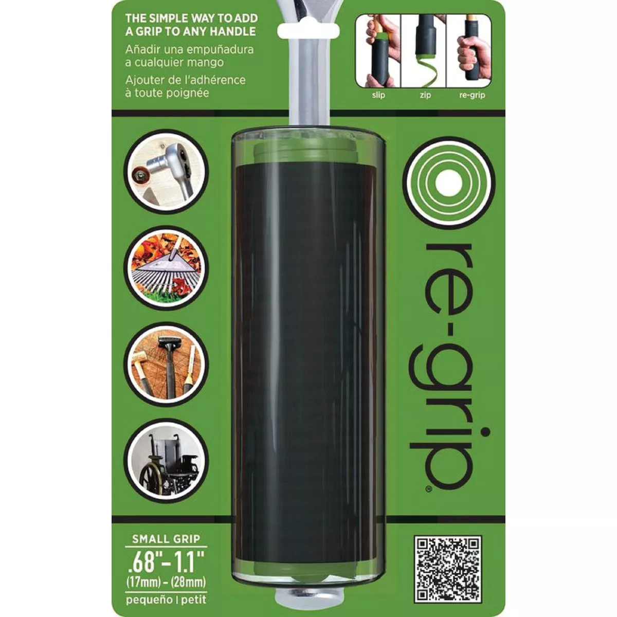 Re-Grip 1.1 In. Dia. Small Handle Grip-