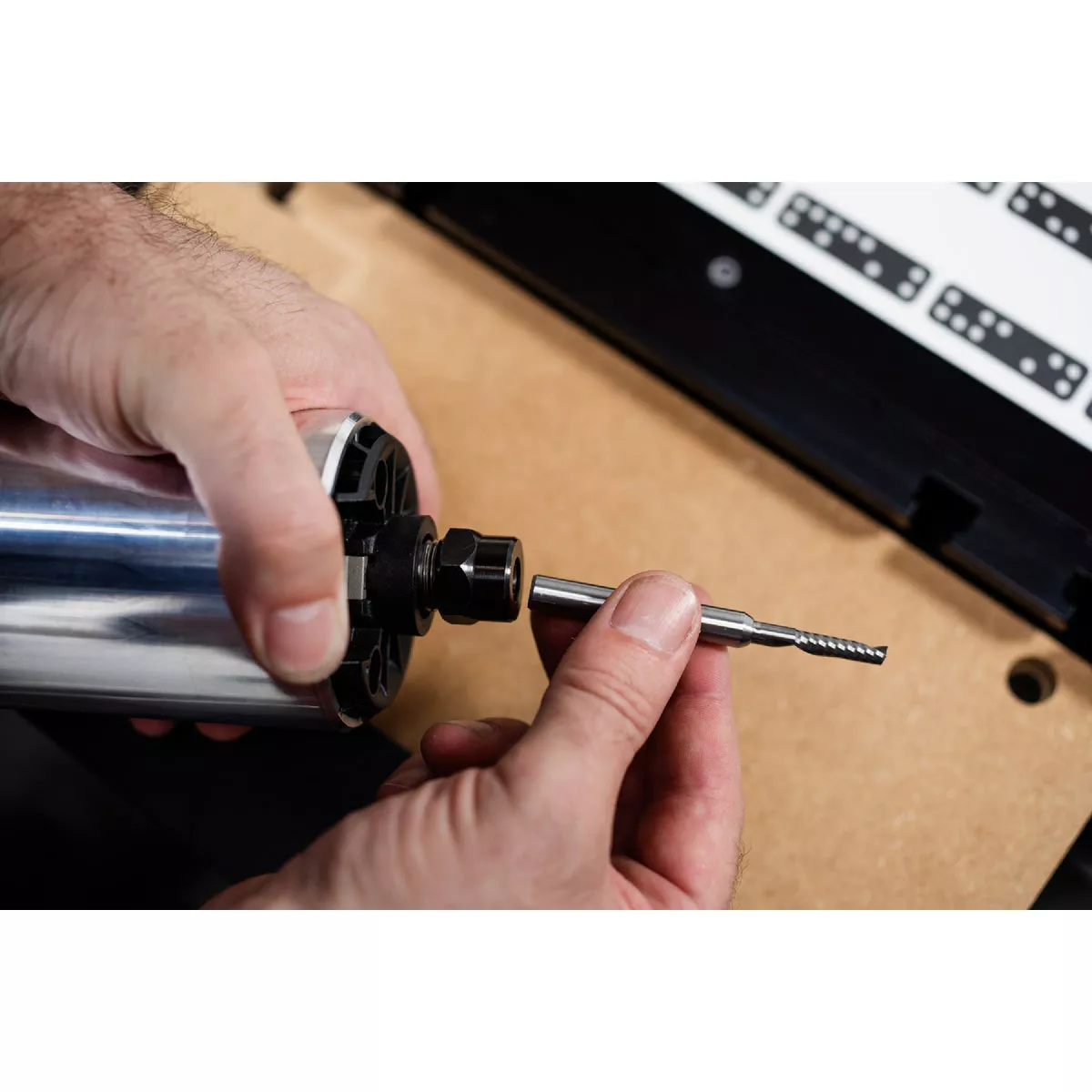 Shaper 5mm x 20mm Up-Spiral O-Flute Router Bit - photo 7
