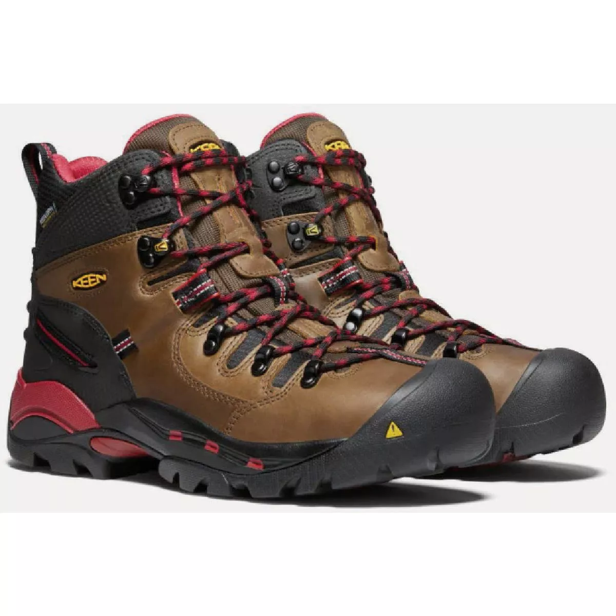 Keen Pittsburgh Men's 9D Brown Steel Toe Work Boot