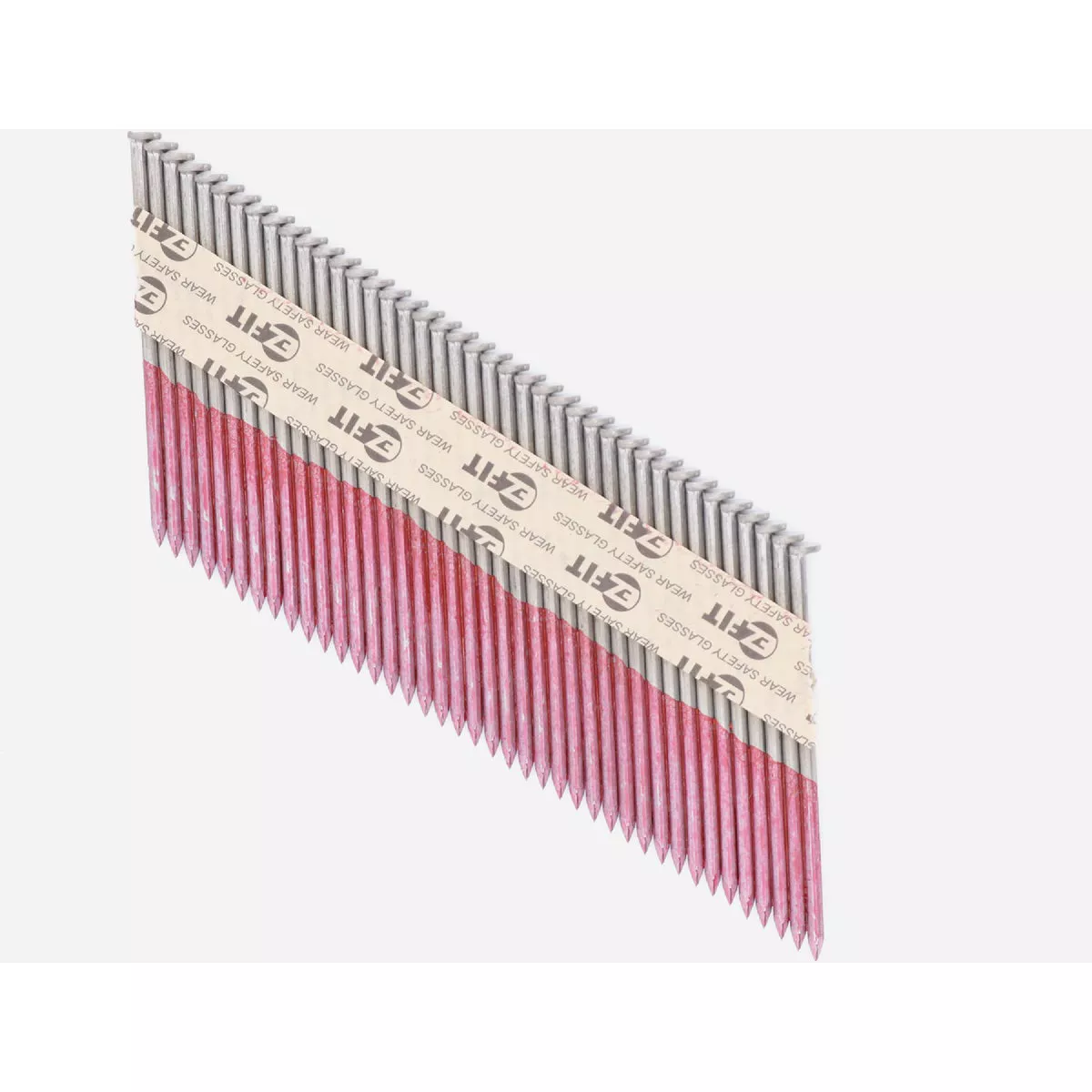 EZ Fit 3 In. x 0.120 In. 30-Degree Paper Tape Bright Smooth Shank Off-Set Round Head Framing Nails (2500 Ct.) - photo 3