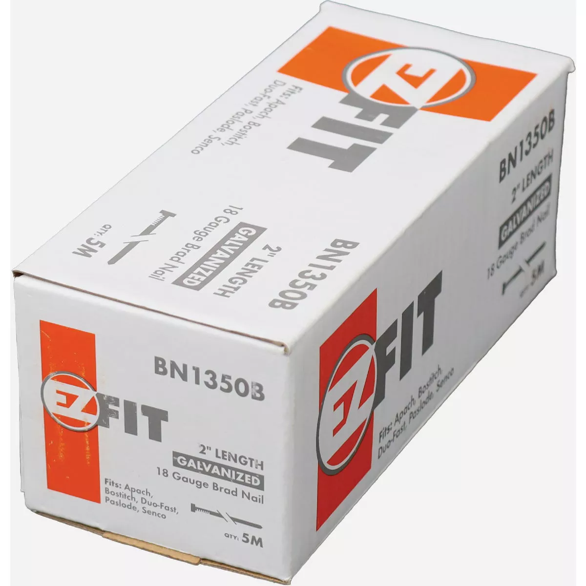 EZ Fit 2 In. 18-Gauge Electro Galvanized Straight Finish Nail (5000 Ct.) - photo 2