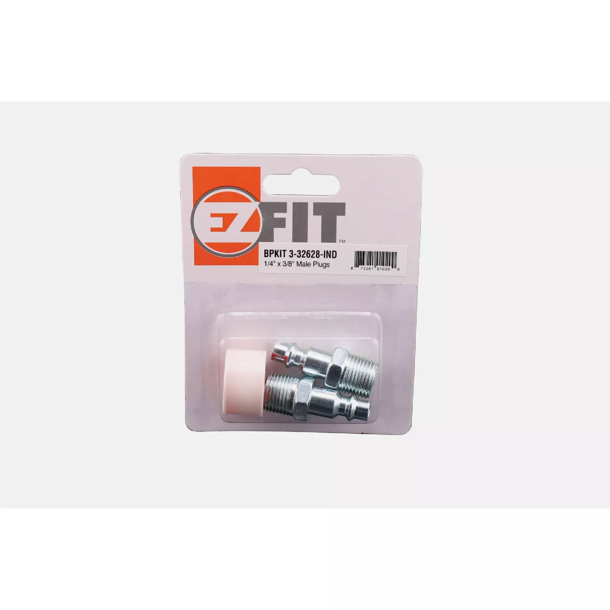 EZ Fit 1/4 In. x 3/8 In. Male Plug (2-Pack)