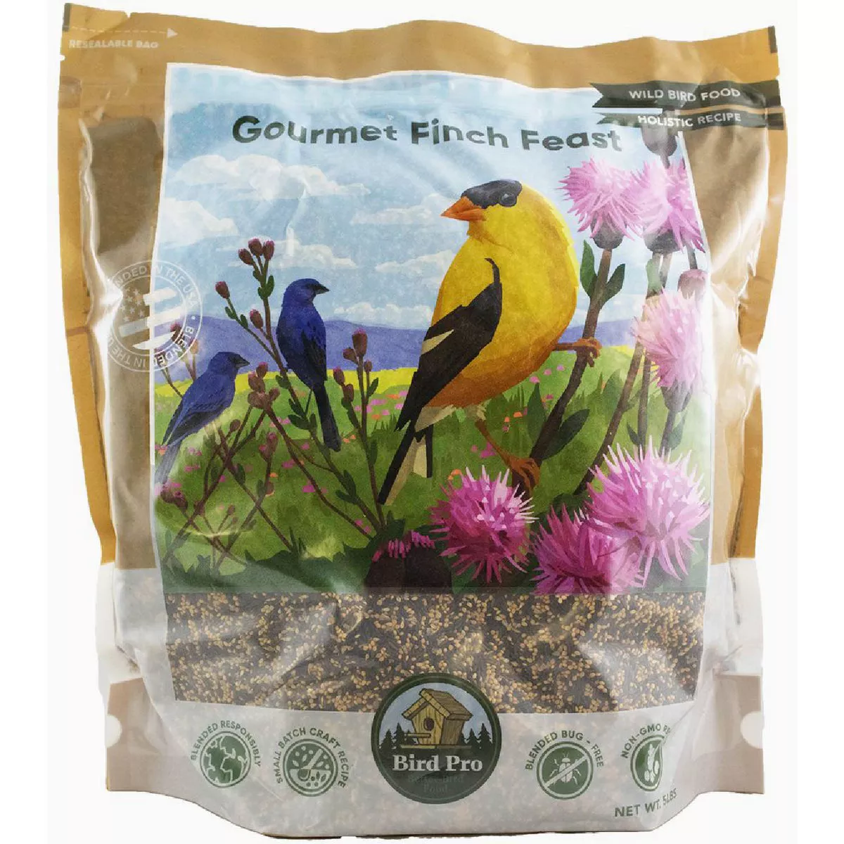 Bird Pro 18 Lb. Gourmet Finch Feast Bird Seed