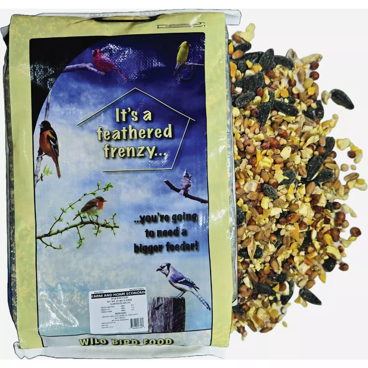 Farm & Home 20 Lb. Economy Wild Bird Food Mix
