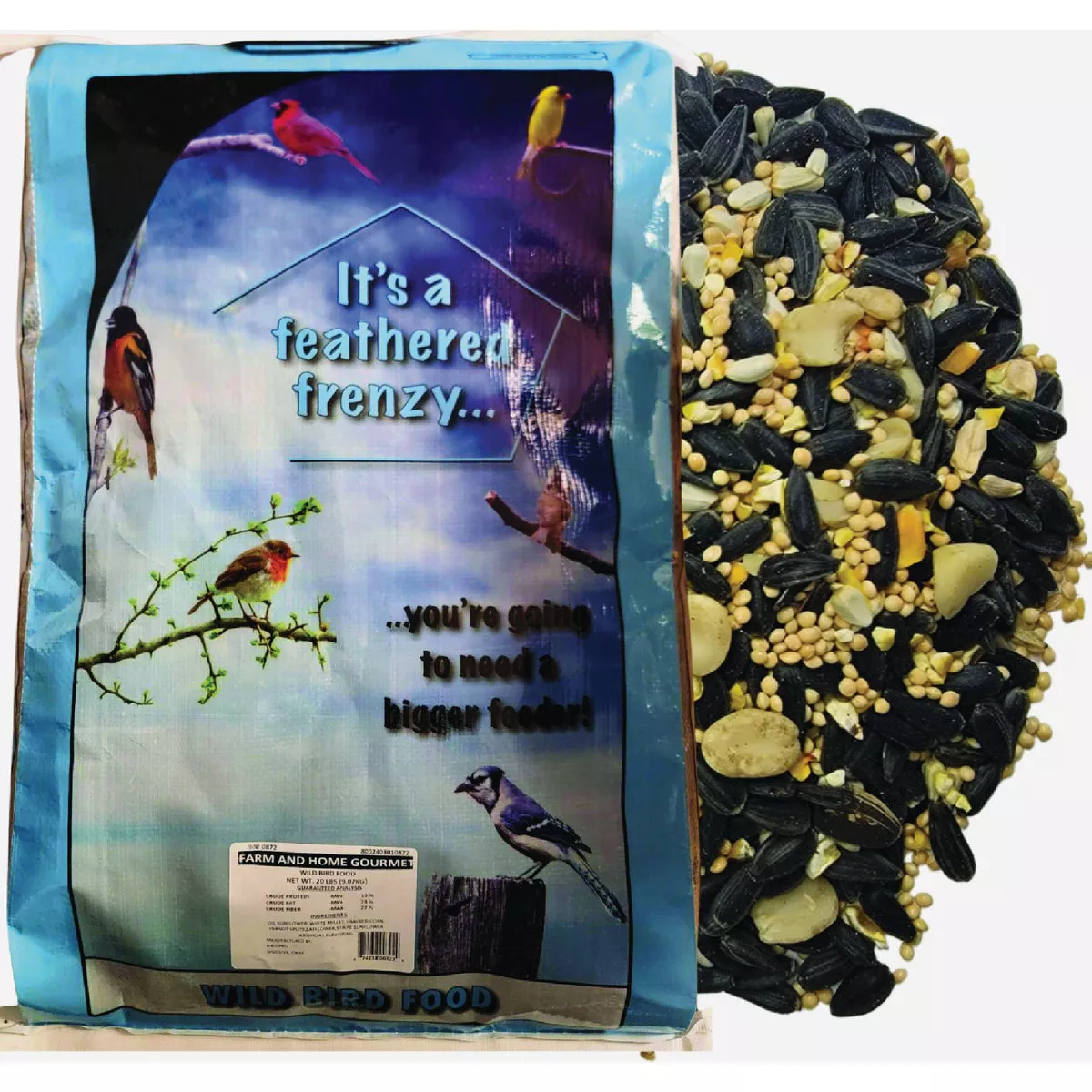 Farm & Home 40 Lb. Gourmet Wild Bird Food Mix