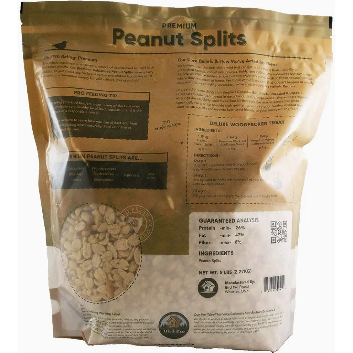 Bird Pro 50 Lb. Premium Peanut Pieces Wildlife/Bird Food - photo 2